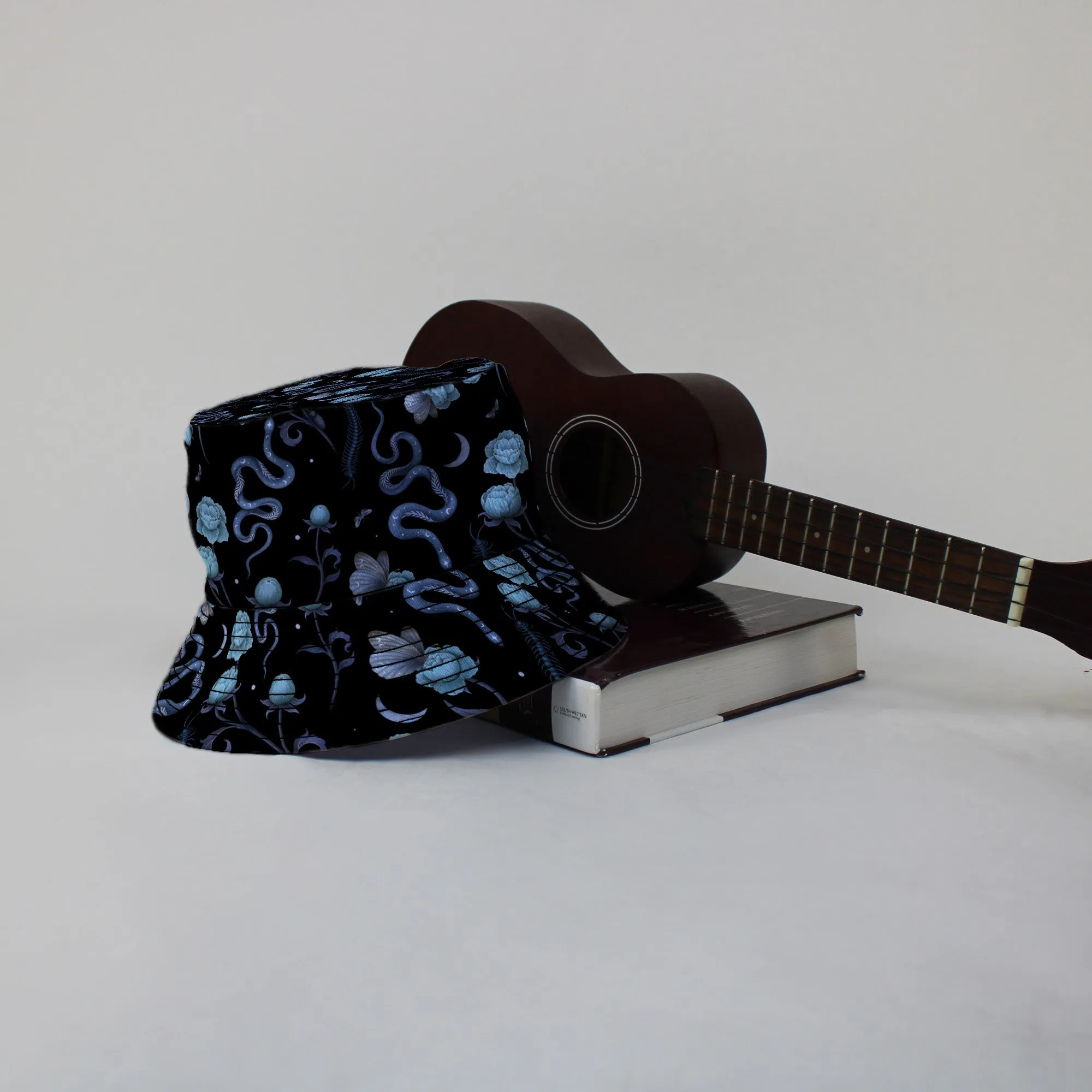 Episodic Serpent Garden Blue Space Bucket Hat