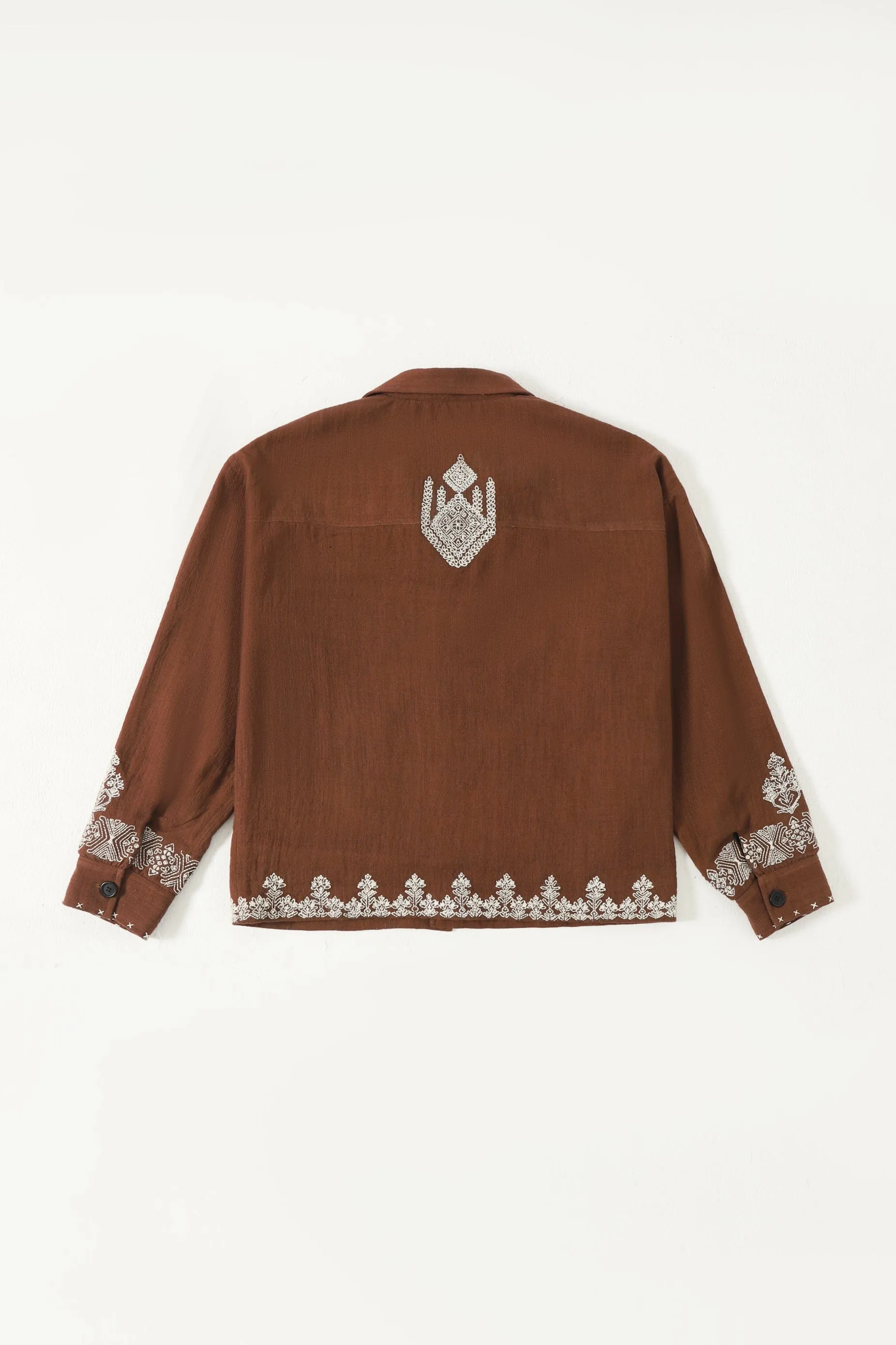 HAND EMBROIDERED LIGHTWEIGHT COACH JACKET
